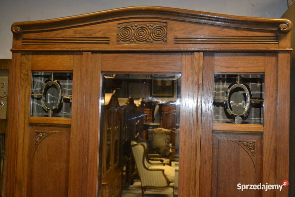 szafa francuska lata 30 dąb Będzin