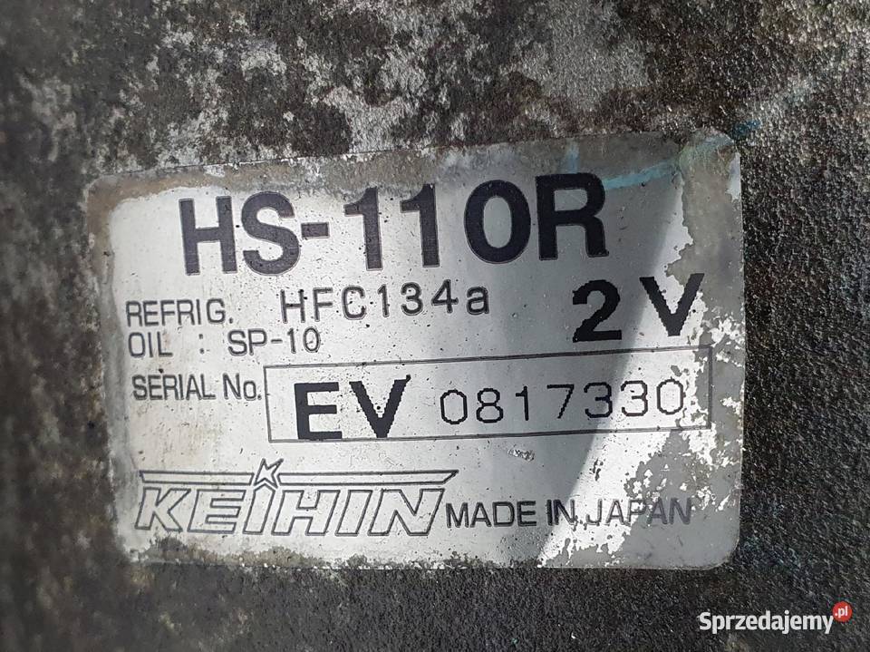 SPRĘŻARKA KLIMATYZACJI Honda CRV CRV 20 16V lubelskie Chełm sprzedam
