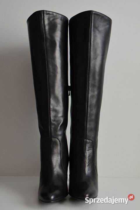 TAJEMNICZA KLASYKA kozaki Minelli do kolan skóra podlaskie Białystok