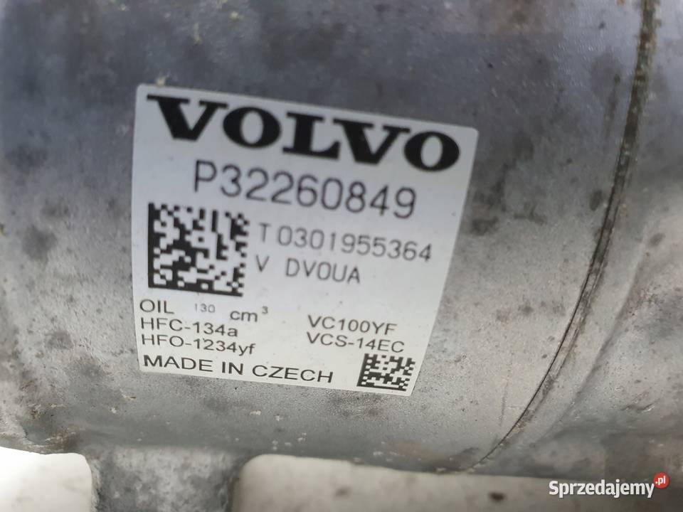 SPRĘŻARKA KLIMATYZACJI Volvo XC40 20 D4