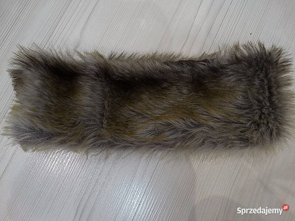 Opaska na Uszy Futrzana Zimowa Sztuczne Futerko Łomża