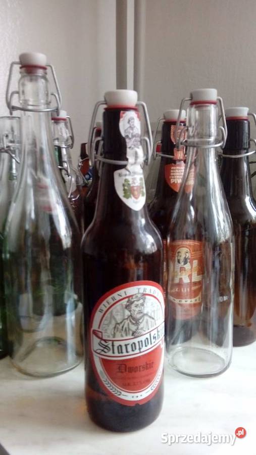 Butelki z zamknięciem sprężynowym i uszczelką Warszawa