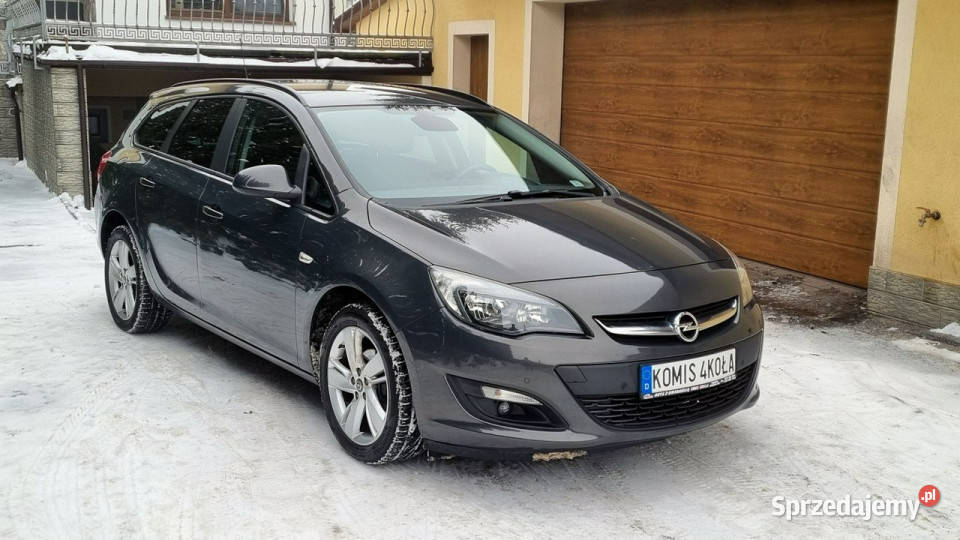Opel Astra LIFT PółSkóry 14 Turbo GWARANCJA wielofunkcyjna kierownica