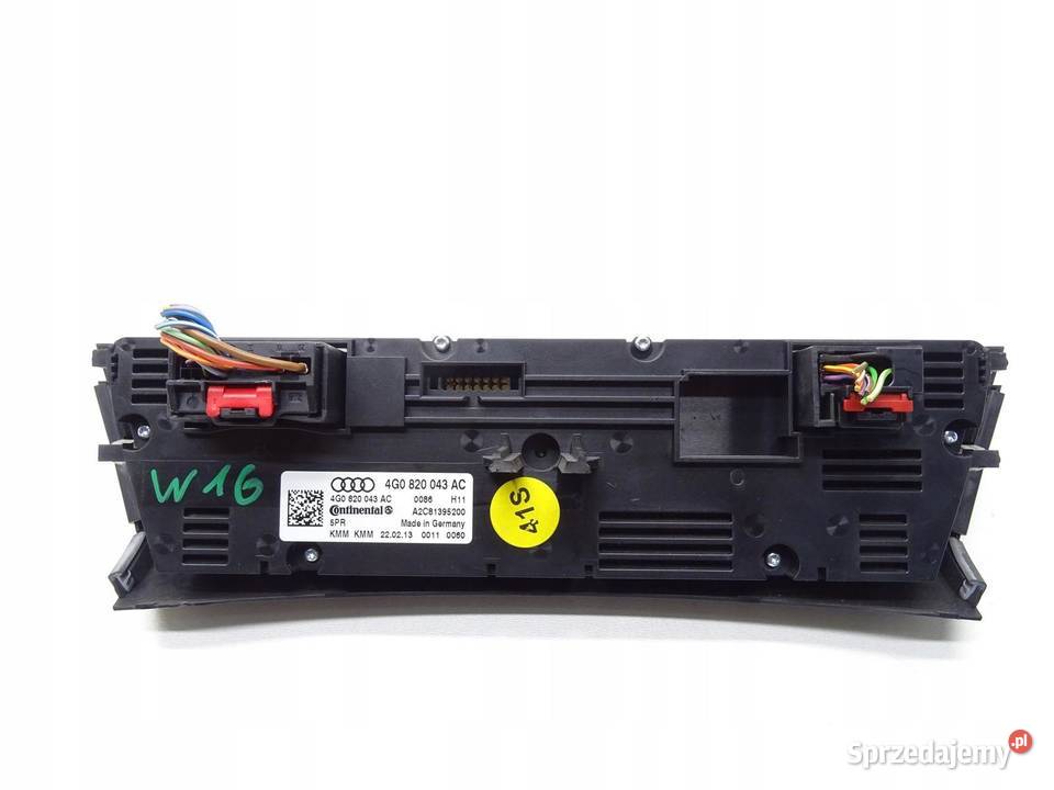 PANEL STEROWANIA NAWIEWU KLIMATYZACJI AUDI A6 C7