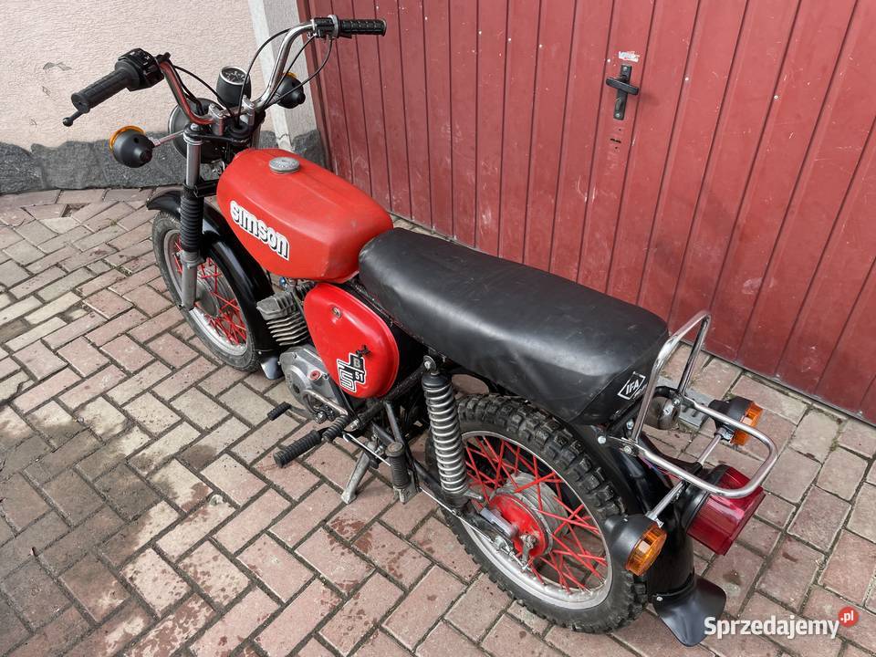 1988 Simson Enduro małopolskie Mszana Dolna