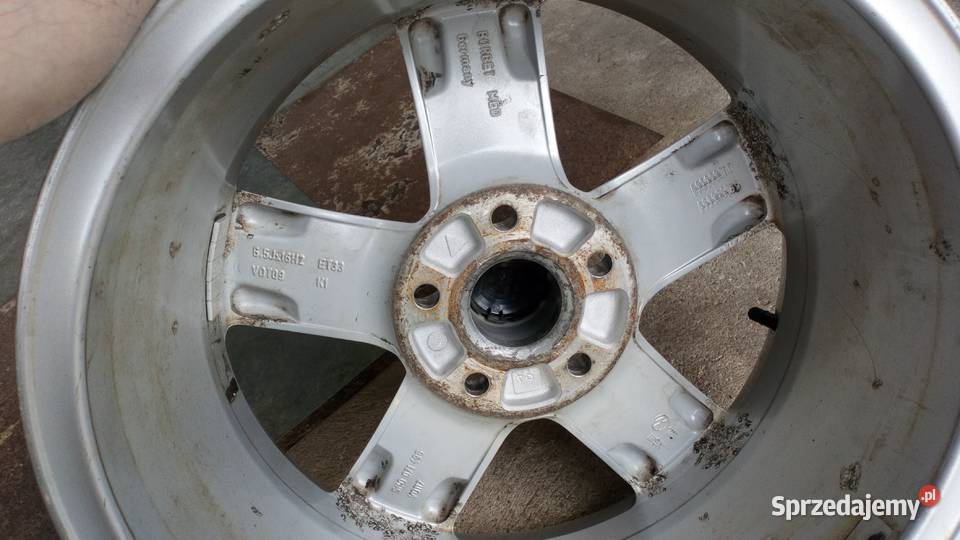 Felgi alufelgi 16 5x112 oryginał VW opony Ciężkowice