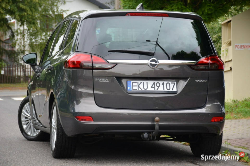 Opel Zafira Zarejestrowana 14T 140 Serwis łódzkie
