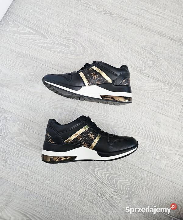Skórzane sneakersy Guess 41 skóra naturalna Guess Łomianki Dolne