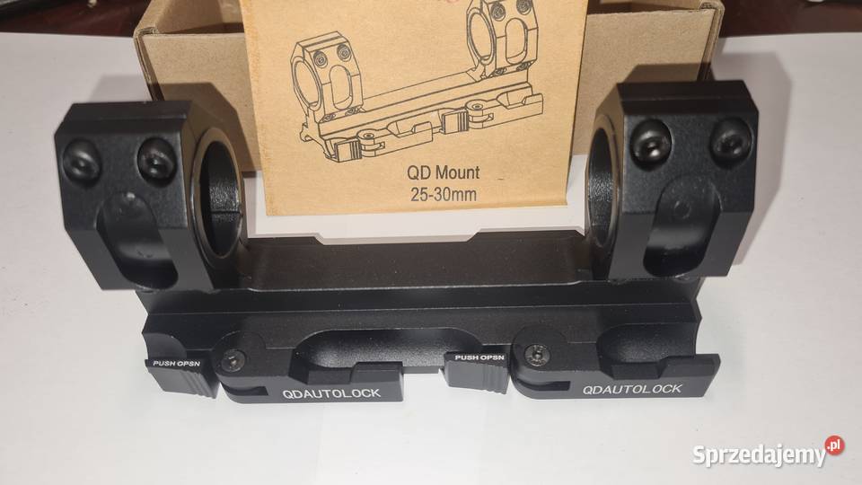 montaż jednoczęściowy 25i30mm szyna 22mm mazowieckie Warszawa sprzedam