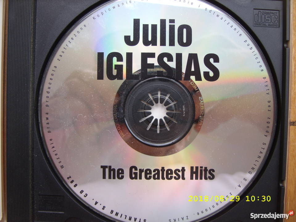 Pop CD JULIO IGLESIASTHE GREATEST HITS Wołów
