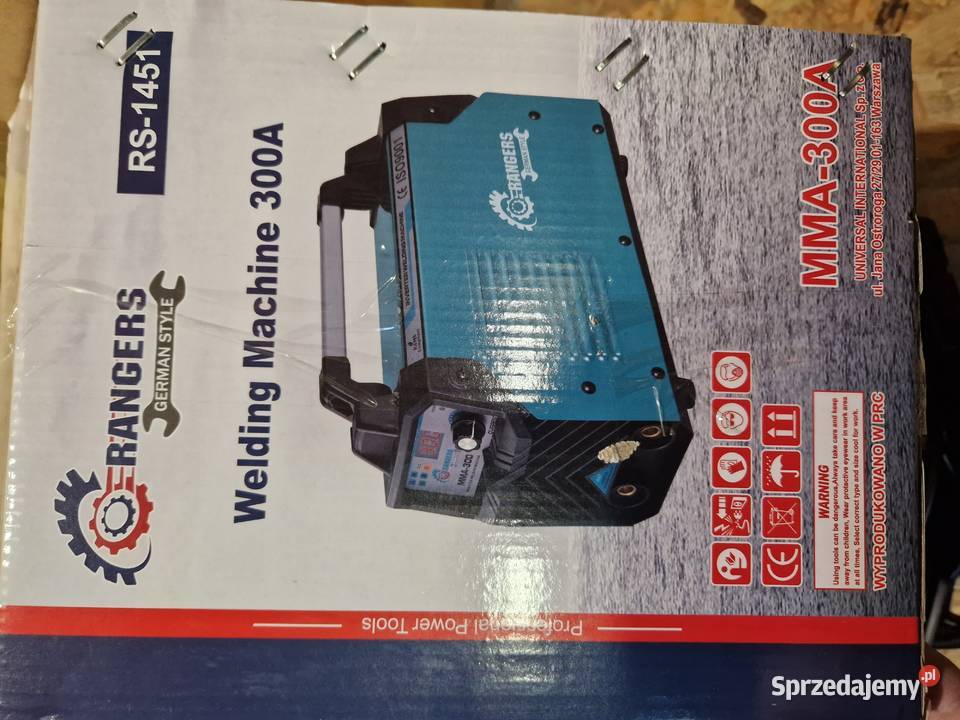 SPAWARKA inwertorowa MMA 300A Rangers Rs1451 Spawarki inwertorowe Głogowa