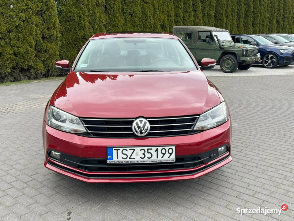 Volkswagen Jetta 20 TDI Szklany dachSkóraKamera podgrzewane fotele Baranowo