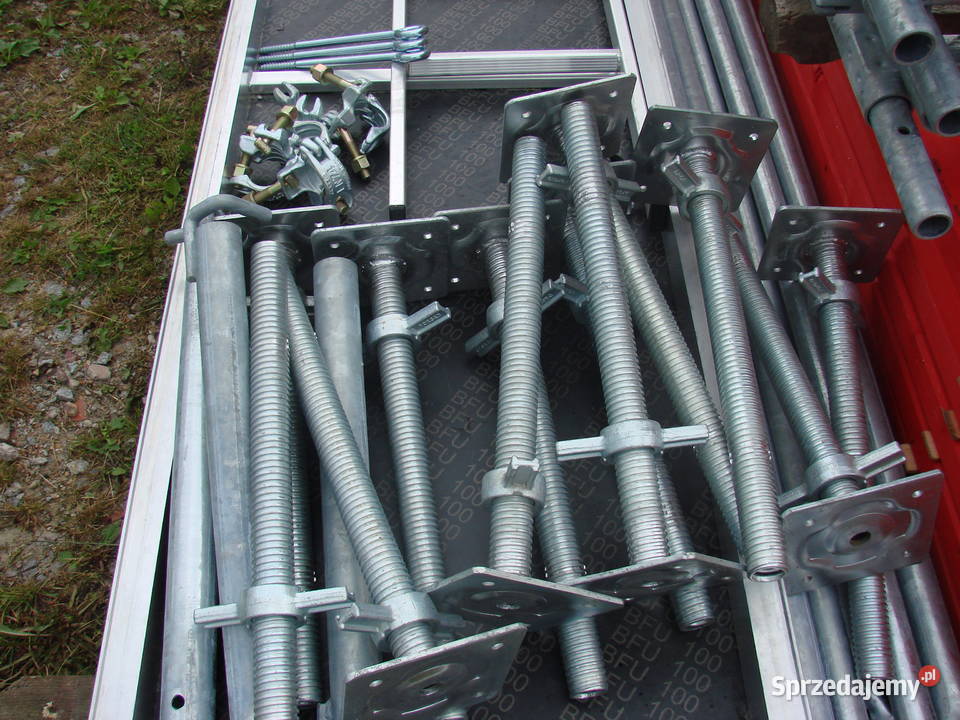 Rusztowanie 186m2 Podest drewniany 3m Zestaw Stare Siołkowice