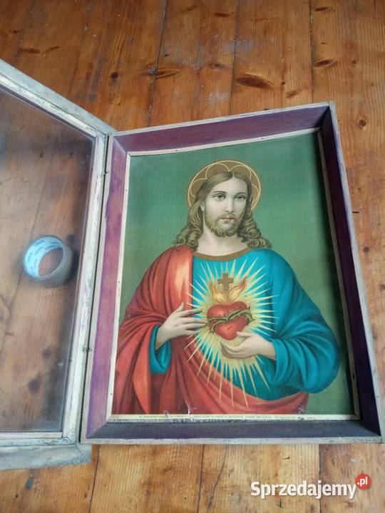 Stary oleodruk w skrzynkowej ramie Gdów
