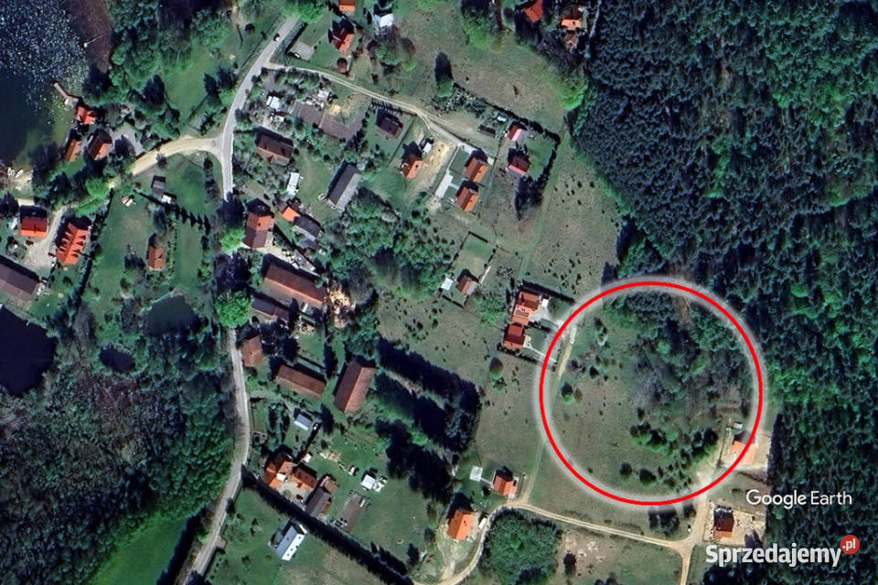 Działka 943 m 200 m jeziora Kretowiny las sprzedam