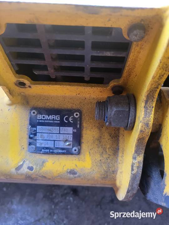 Zagęszczarka BOMAG BPH 8065S wielkopolskie Leszno