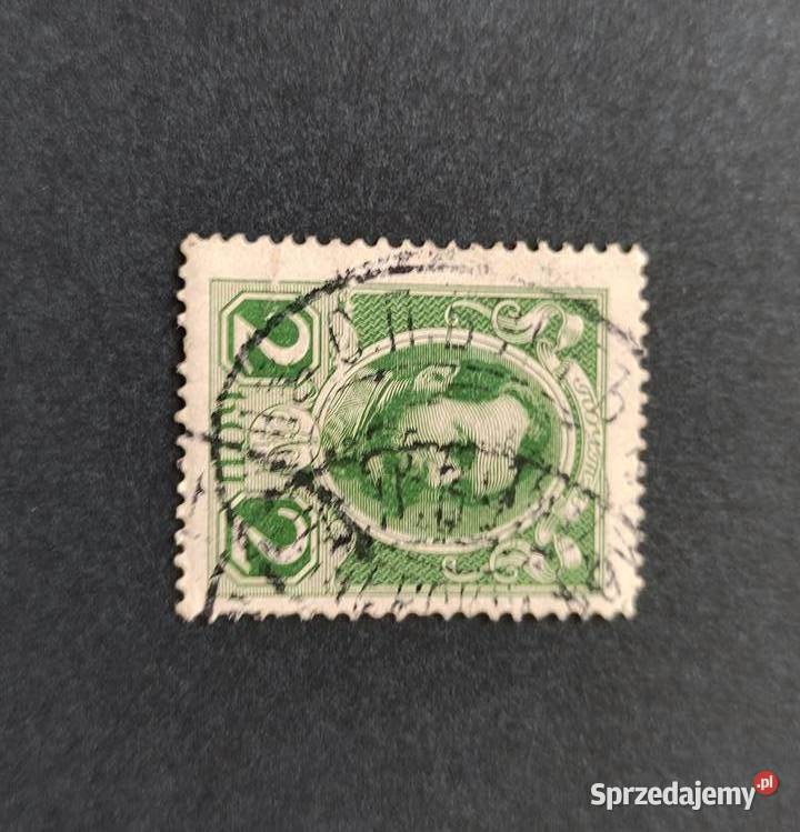 Znaczek 2 kopiejki Carska RosjaAleksander II Pruszków