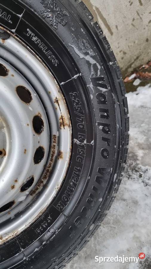 Koło zapasowe opona felga 22570 R15C VW LT Tarnowskie Góry