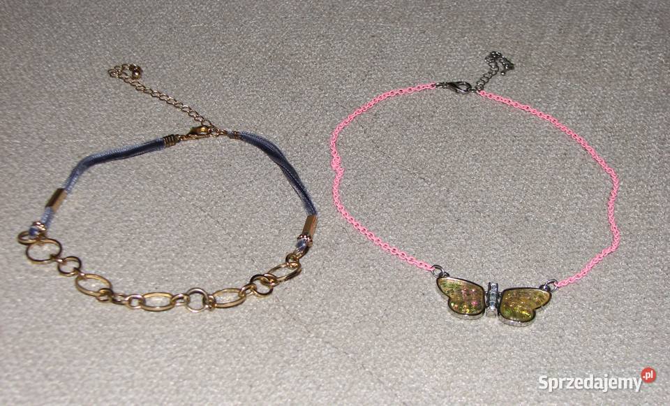 Śliczne naszyjniki małej damy z regulacją Wrocław