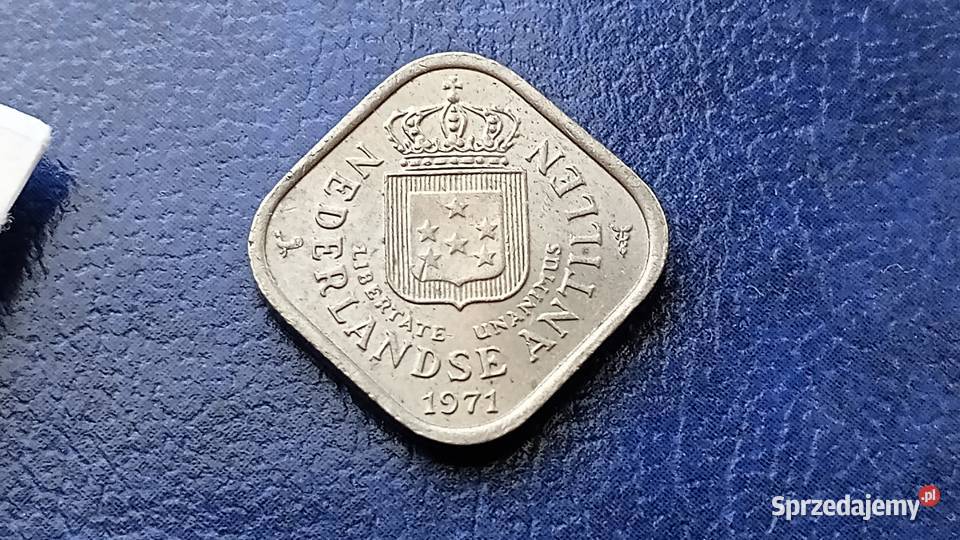 Stare monety 5 cent 1971 Antyle Holenderskie Lesko