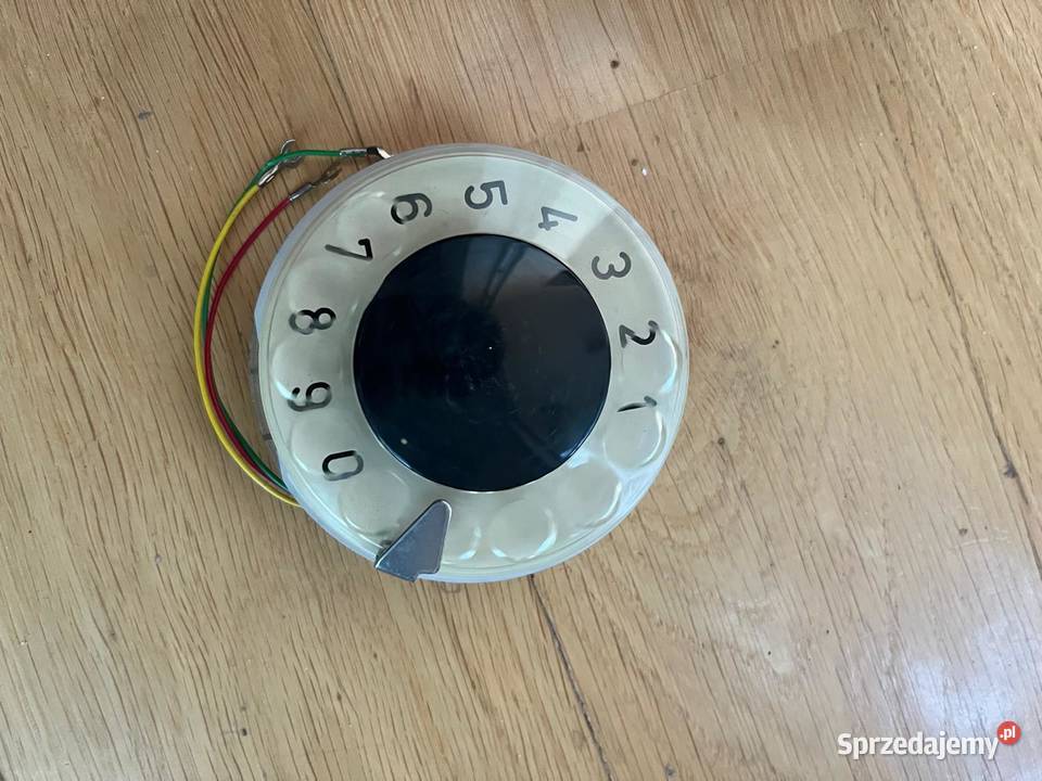 Tarcza numerowa do telefonu PRL Made in Poland