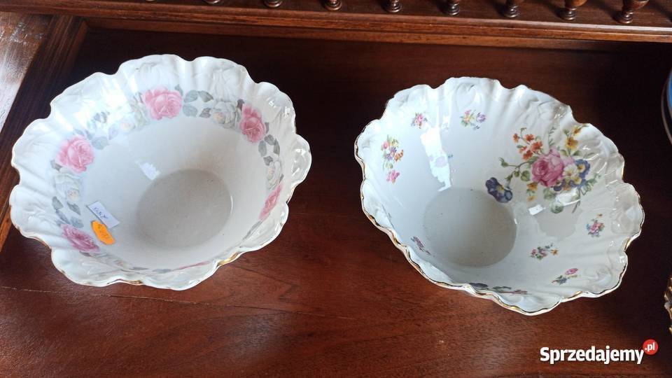 Miseczka patera Silesia Secesja 1915 1938 r Róże Gdańsk