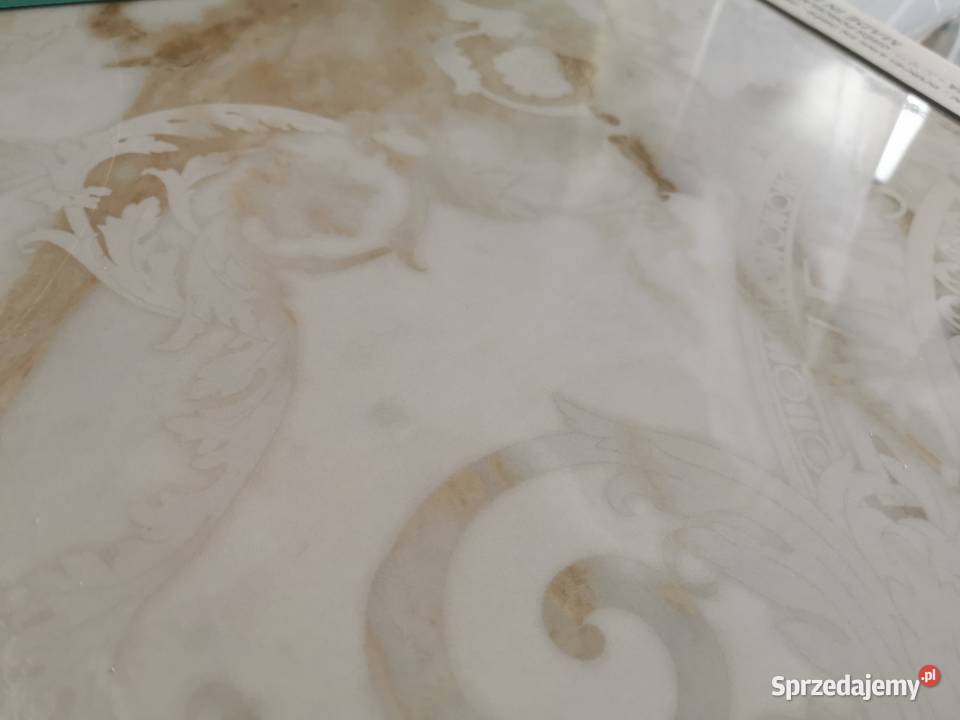 VERSACE Płytki Calacatta Bright MEGABAROCCO lux Poskwitów