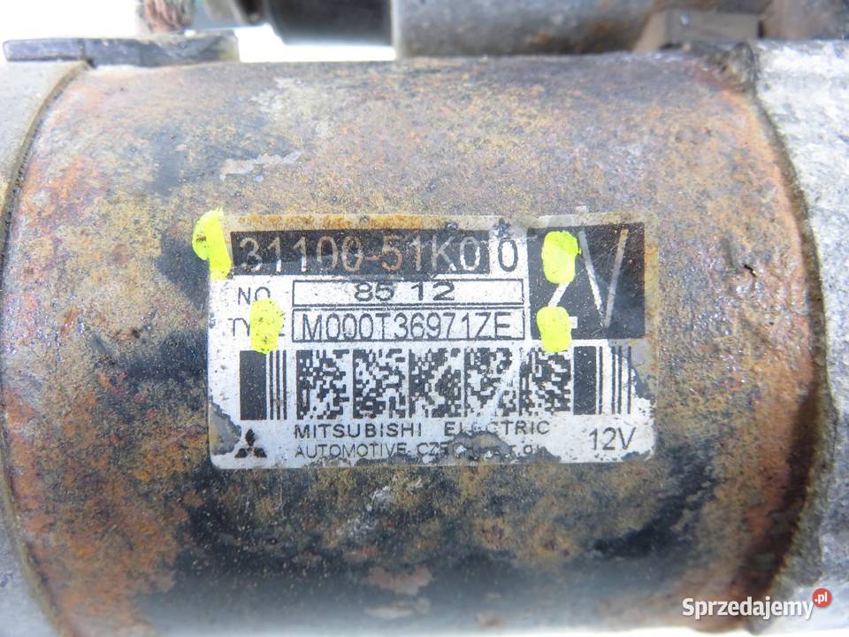 ROZRUSZNIK OPEL AGILA 12 3110051K00 M000T36971ZE