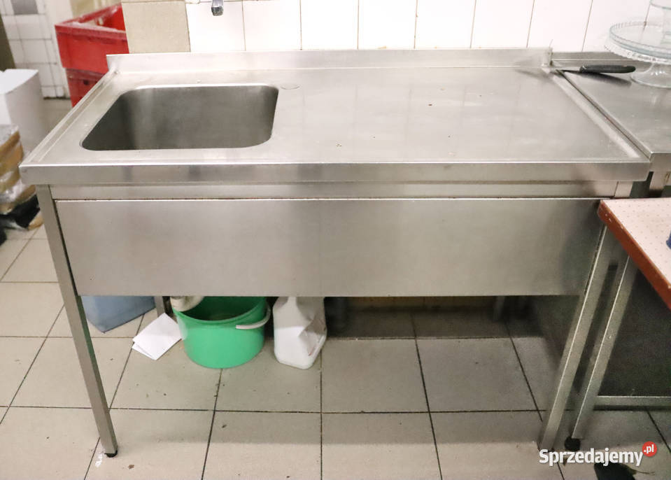 Stół ze zlewem bez półki komora lewej stronie sprzedam