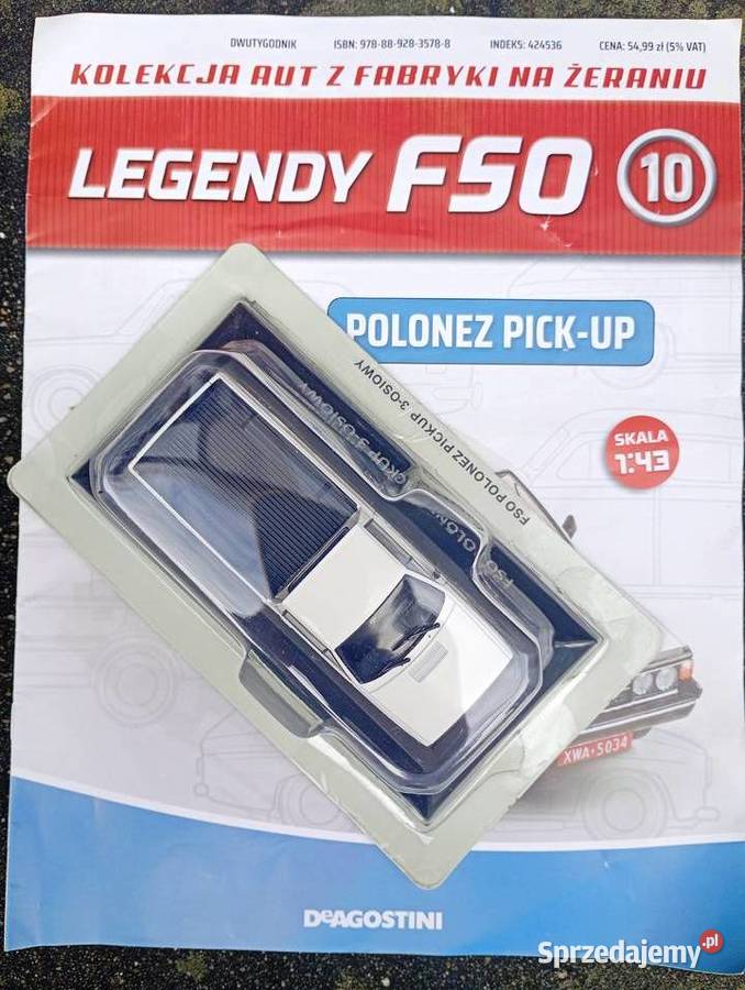 POLONEZ PICKUP 3osiowy deagostini Legendy FSO Warszawa