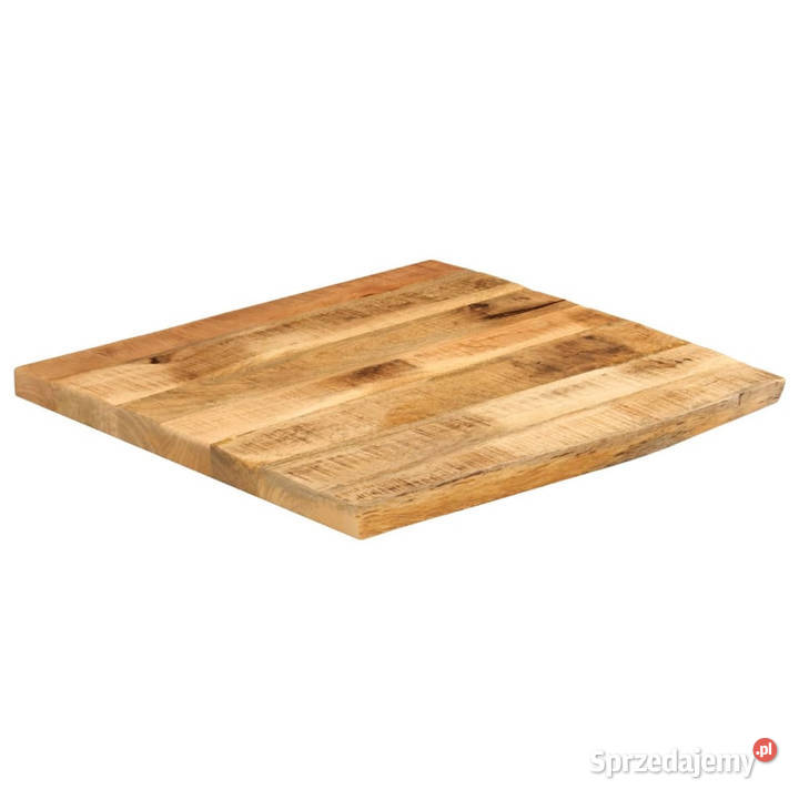 Blat stołu 40x40x38 naturalna krawędź drewno Warszawa