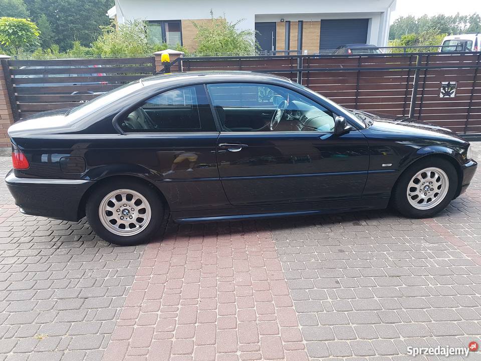 BMW E46 Coupe Czarna Perełka z Gazem mazowieckie Warszawa