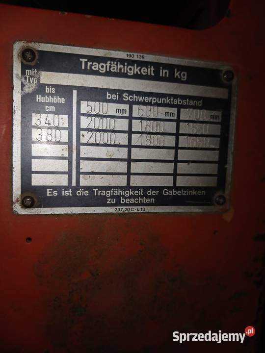 Sprzedam wózek widłowy Mniszków