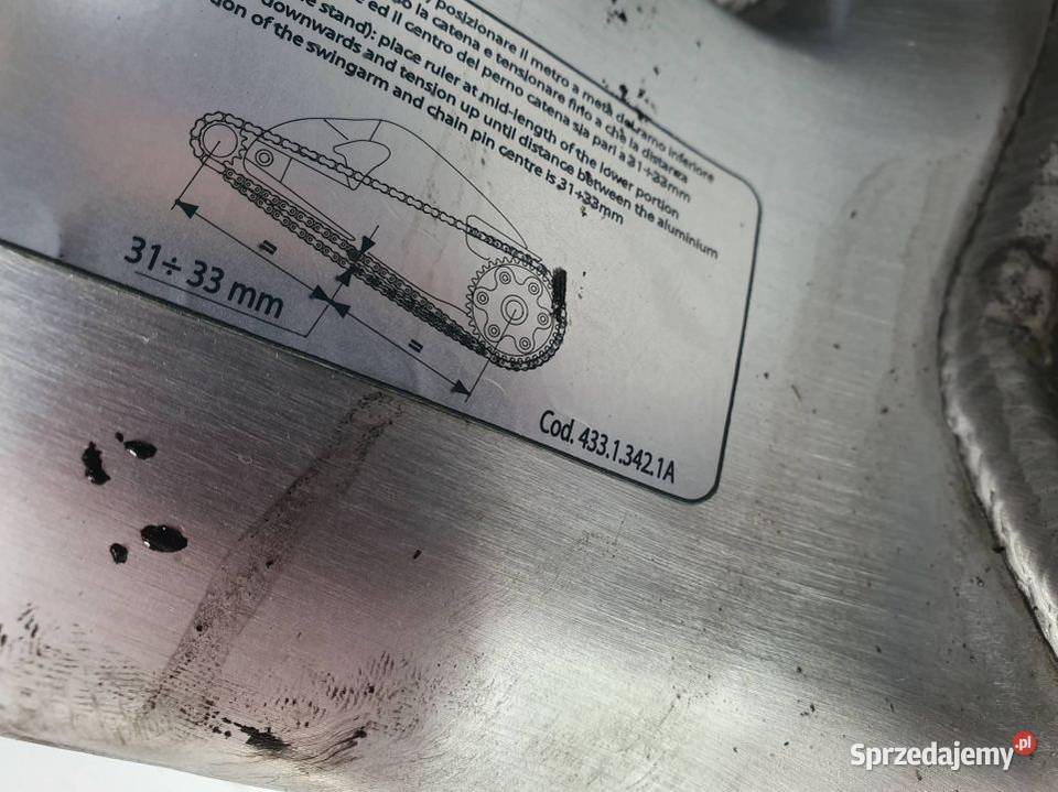 WAHACZ TYŁ DUCATI SUPERBIKE 848 NAPINACZ Części samochodowe kujawsko-pomorskie Lipno