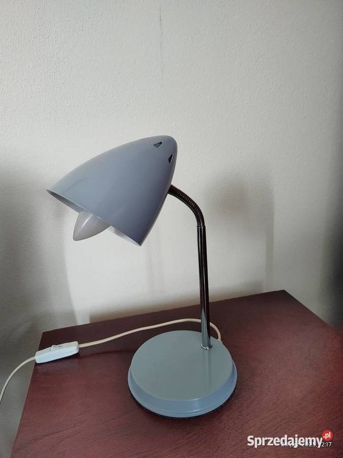 Lampa biurkowa Retro na gęsiej szyi styl i