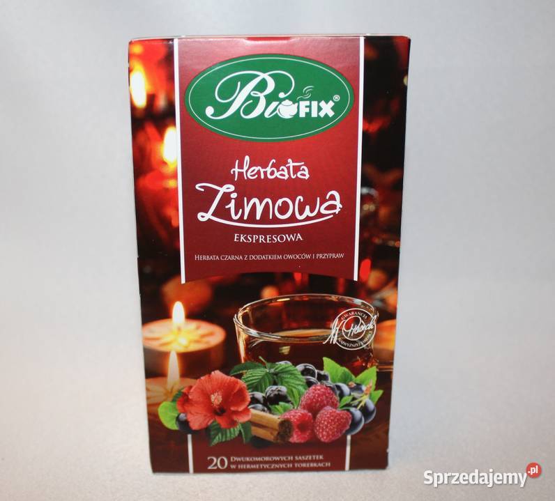 Bifix herbata zimowa ekspresowa 20 t czarna z wielkopolskie Stare Miasto