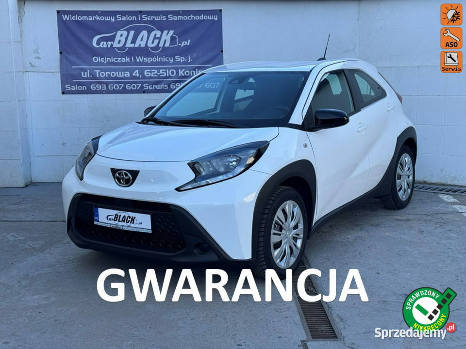 Toyota Aygo X Pisemna Gwarancja 12 miesięcy nieuszkodzony Aygo X wielkopolskie Konin