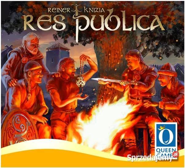 Res Publica gra planszowa nowa folia ENG Reiner Samodzielna gra Towarzyskie pomorskie Gdynia