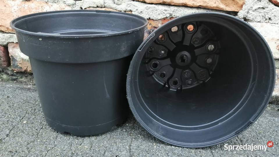 Doniczki produkcyjne 3L 3 L NOWE czarne 185 Siewierz