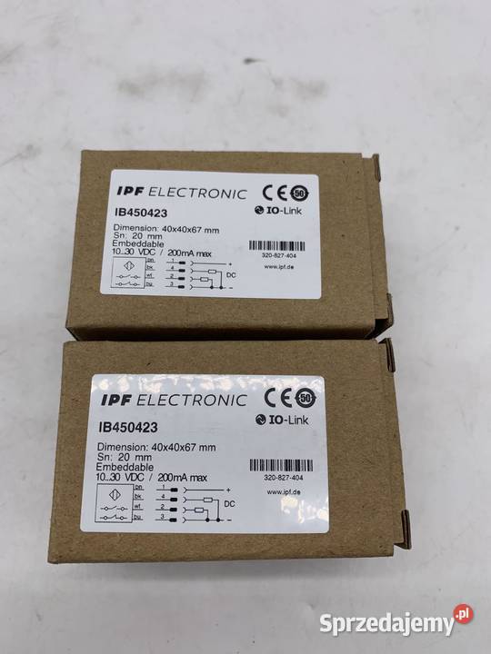 IPF Electronic IB450423 Czujnik indukcyjny Instalacje mazowieckie Warszawa