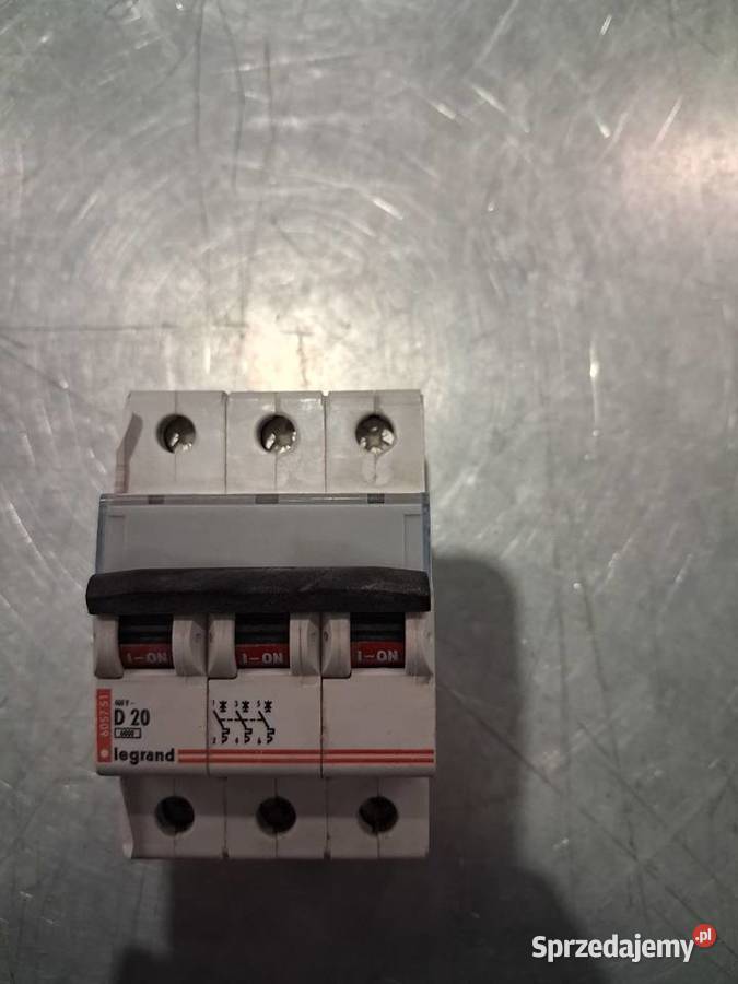 Wyłącznik nadprądowy S303 TX3 D 20A6kA 3P 403756