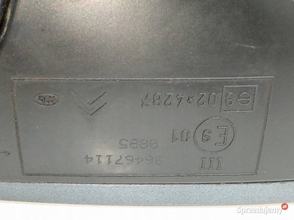 LUSTERKO LEWE 9PIN EUROPA 96467114 Citroen C4 I sprzedam