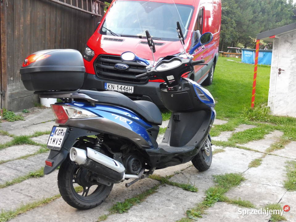 Skuter Romet 787 pojemność 125 motorower Ropa
