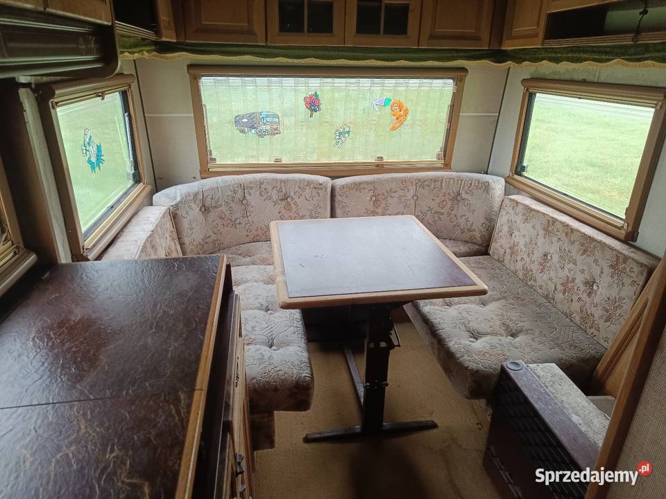 Przyczepa kempingowa Hobby na działkę Pabianice