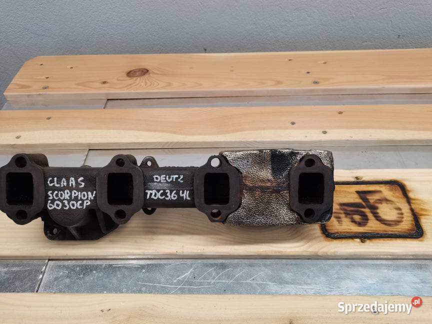 Kolektor wydechowy silnika Deutz TCD 36 L4 Wilkowo