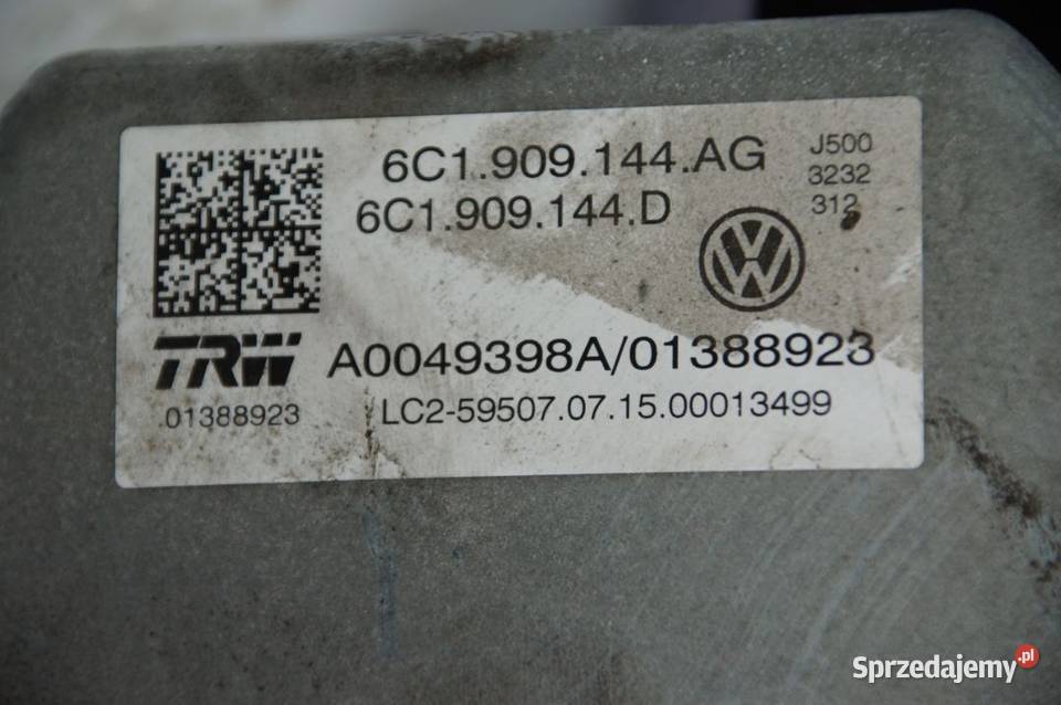KOLUMNA KIEROWNICZA SKODA FABIA III 6C909144AG Pozostałe kujawsko-pomorskie Lipno