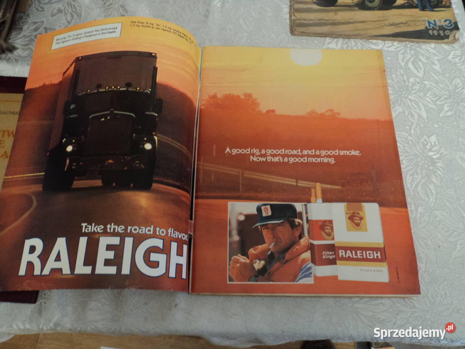 Gazetka na tylną półkę starych samochodów lata Pozostałe Nowy Sącz