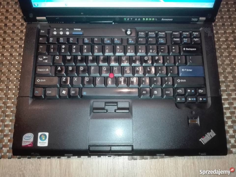 Sprzedam laptopa Lenovo T400 Core2Duo 4GB 500GB Rawicz sprzedam