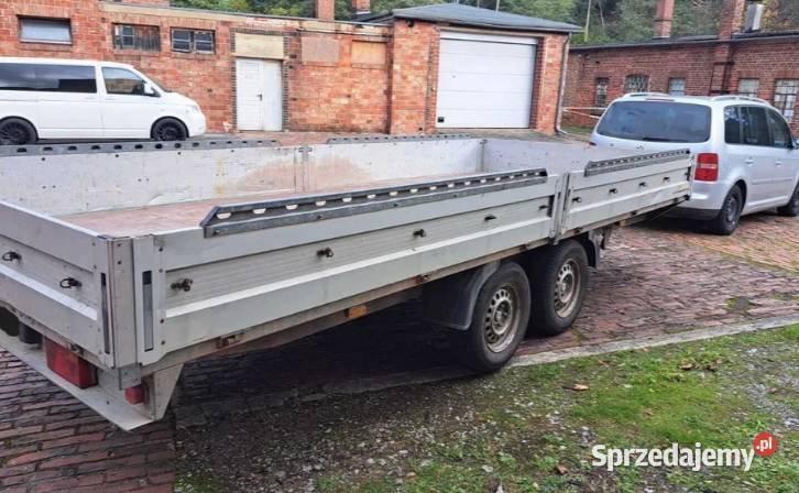 Laweta Przyczepa przyczepka 5m na 2 osie auta lawety Siedlisko