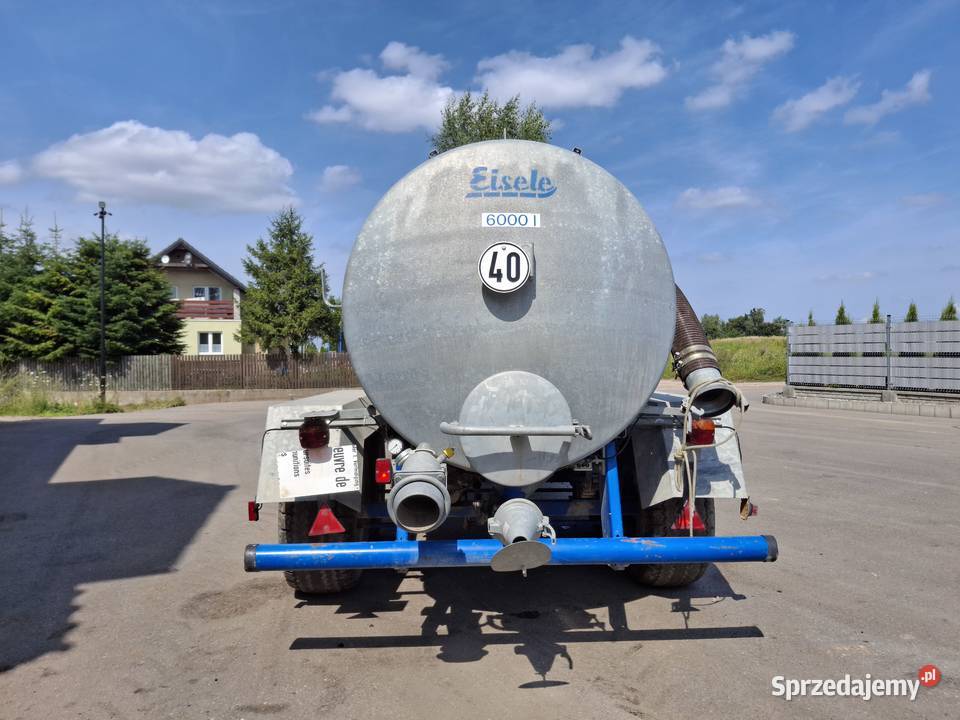 Eisele 23160 Cysterna Beczka Naczepa Do
